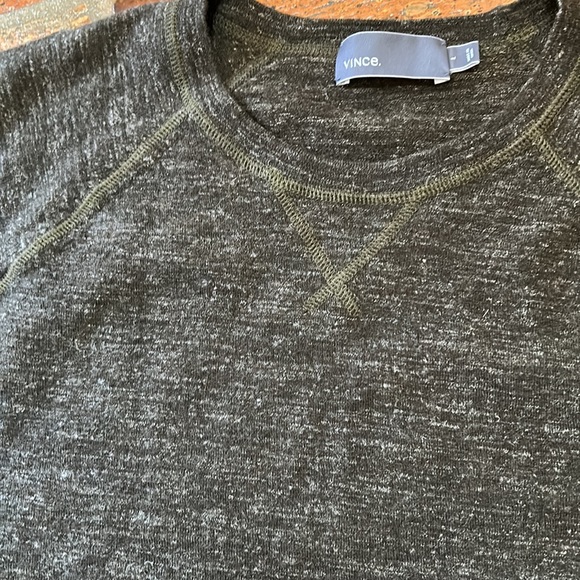 Vince Wool and linen blend crew neck sweater szL - Picture 7 of 11
